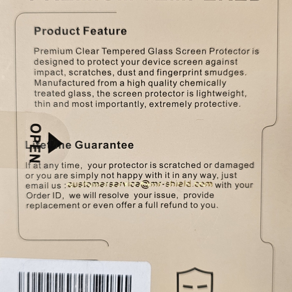 3 Pack Glass Screen Protector - Picture 4 of 8